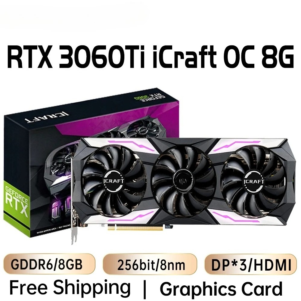 Nvidia Vga Rtx 4060 - 게이밍 비디오 카드 데스크탑 컴퓨터 부품