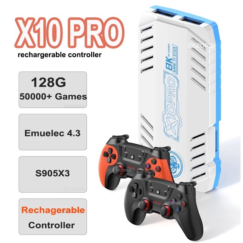 Retro Gaming Kiosk - 4K X10 Pro 게임 스틱 HD