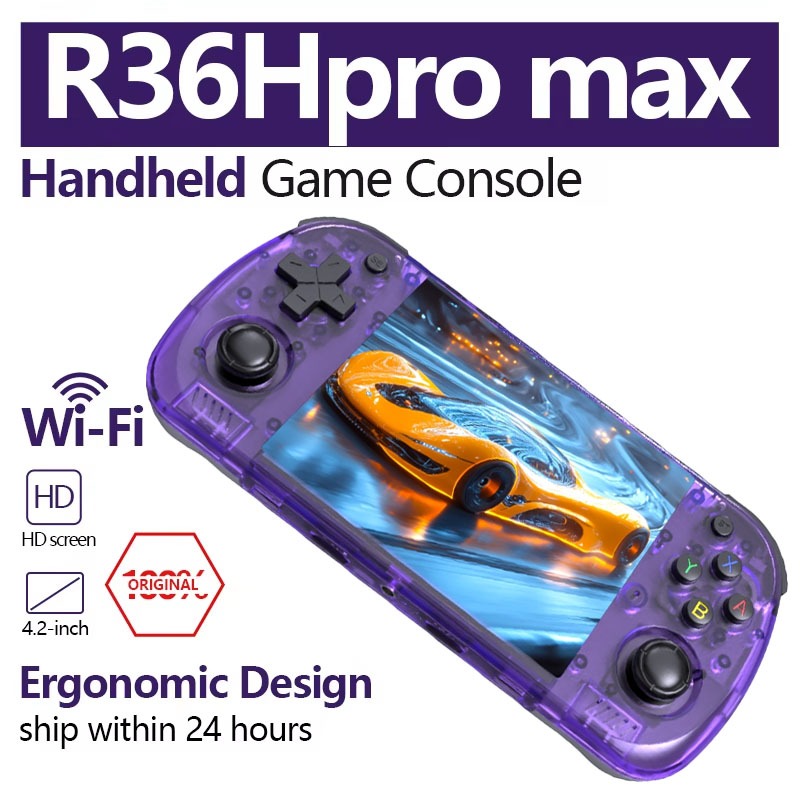 Retro Gaming Kiosk - FUNKIDDY R36H Promax 휴대용 콘솔 Arkos