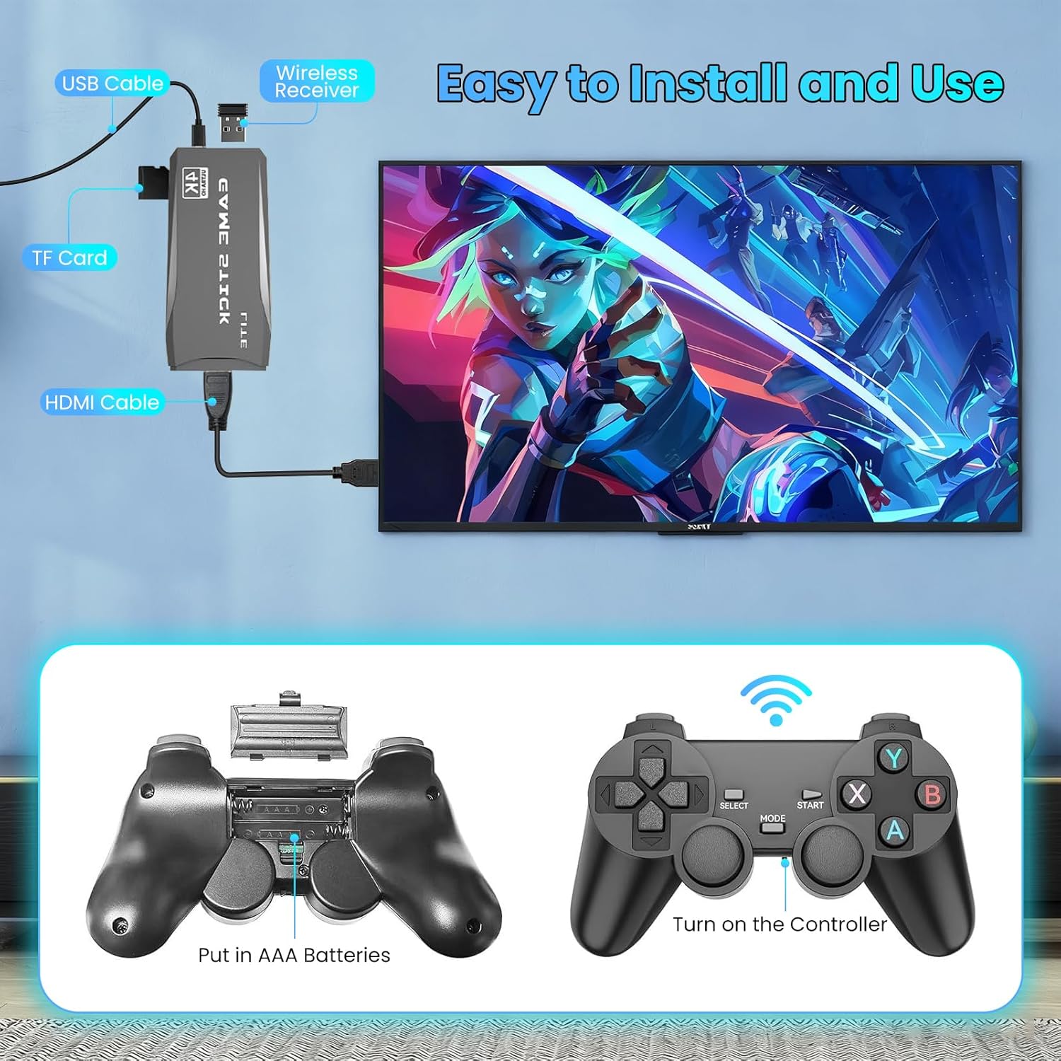 M8 게임 콘솔 20000+ 게임 에뮬레이터 4K HD - Retro Gaming With Projector 리뷰 및 가격