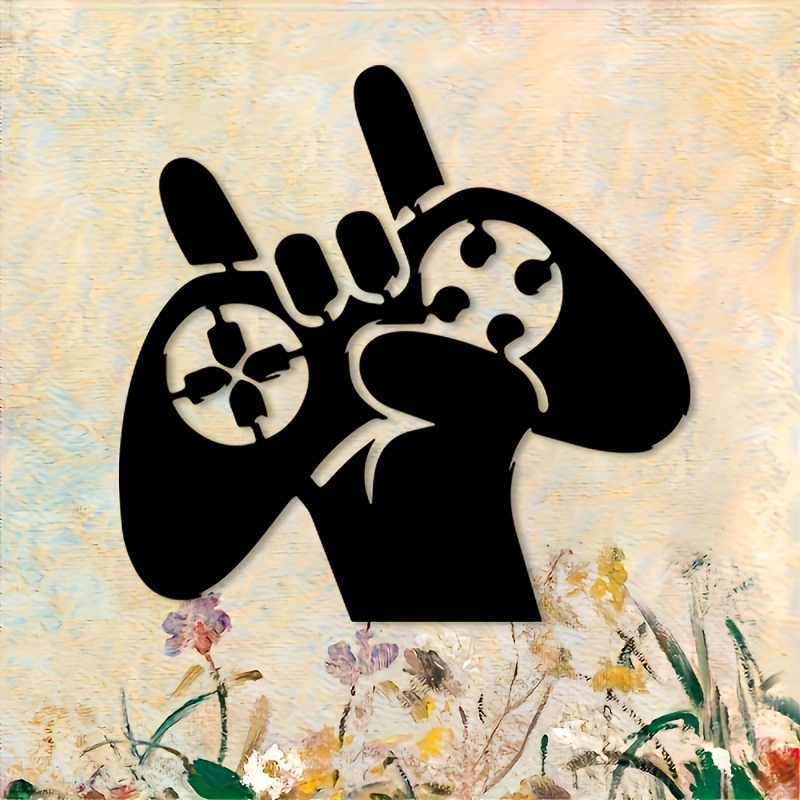 레트로 게임용 금속 벽 장식 철제 컨트롤러 조각상, 게 - Retro Gaming Decor 리뷰 및 가격