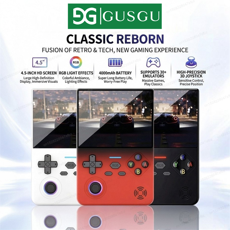 GUSGU H7 오픈 소스 레트로 게임 콘솔 4.5인치 - Retro Gaming On Linux 리뷰 및 가격