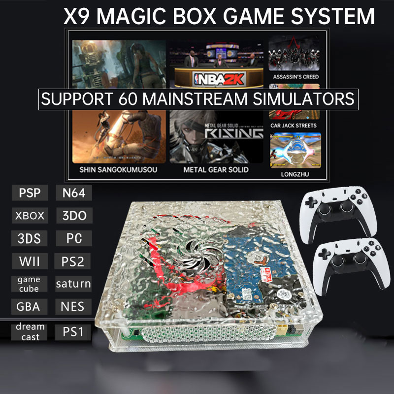 LZAKMR X9 레트로 게임 콘솔 1TB 70,000 - Retro Gaming Batocera 리뷰 및 가격
