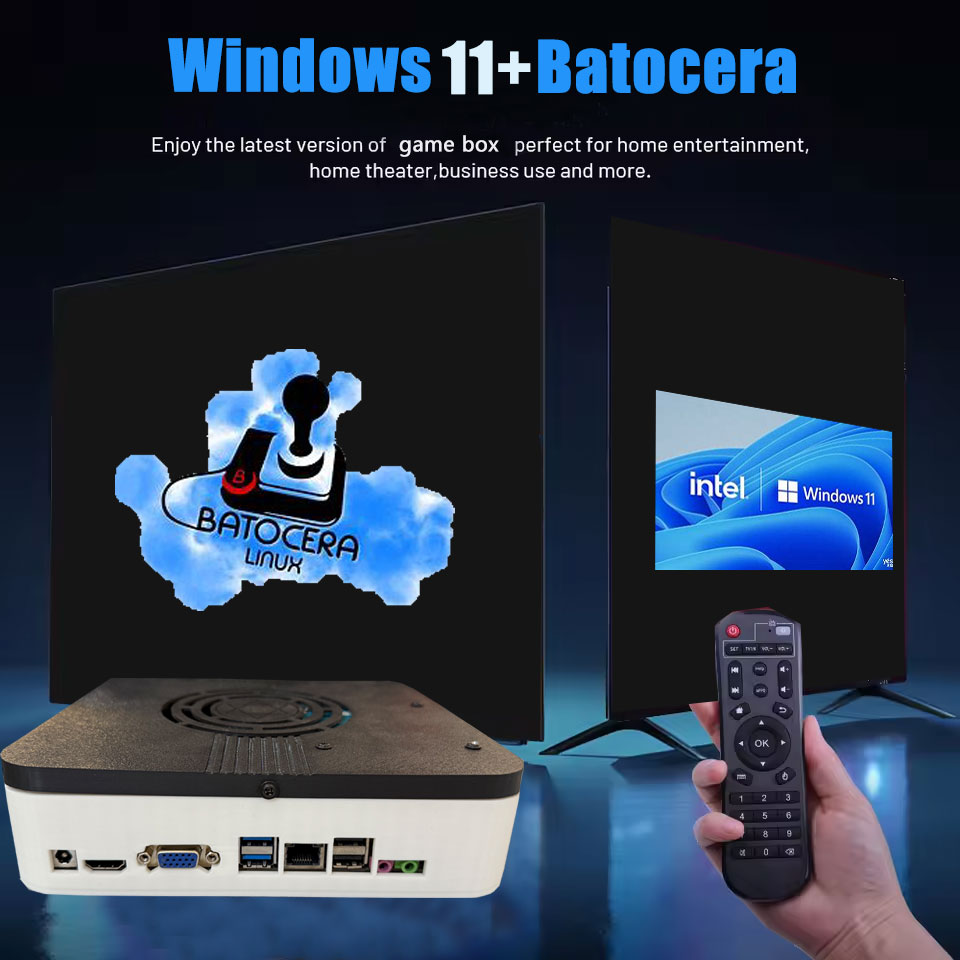 슈퍼 콘솔 X3 레트로 게임 콘솔 I3-3110M |  - Retro Gaming Batocera 리뷰 및 가격