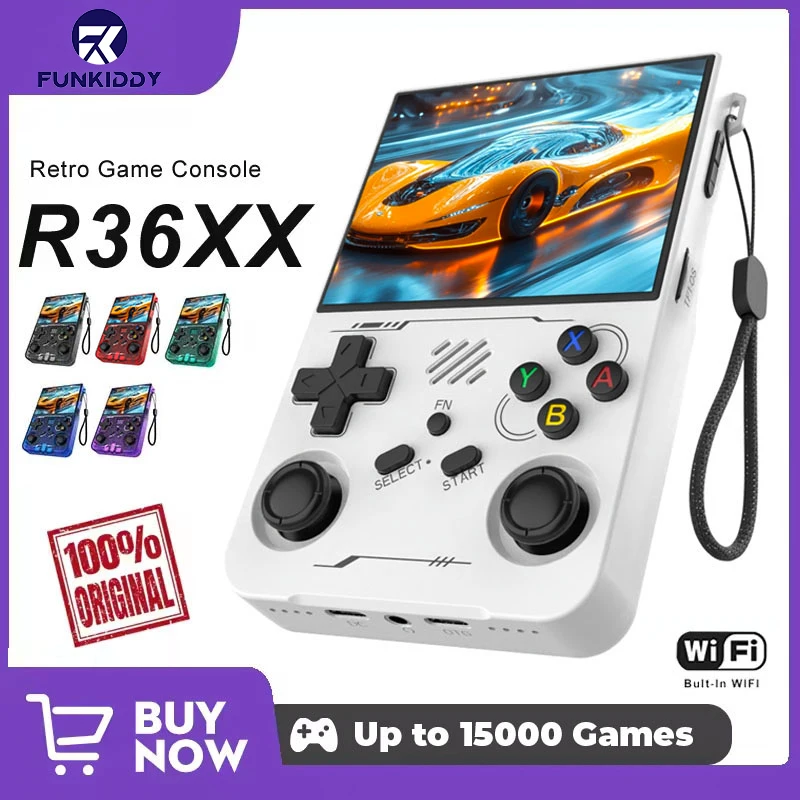 FUNKIDDY R36XX 게임 콘솔 ARKOS 내장  - Retro Gaming Kiosk 리뷰 및 가격