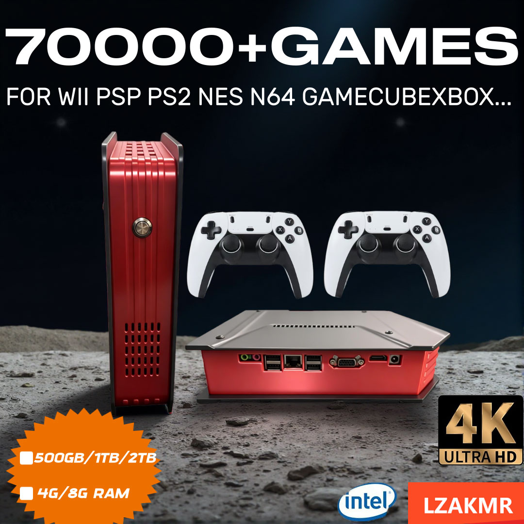 X4 레트로 가족용 비디오 게임 콘솔 1TB 듀얼 시스 - Retro Gaming Batocera 리뷰 및 가격