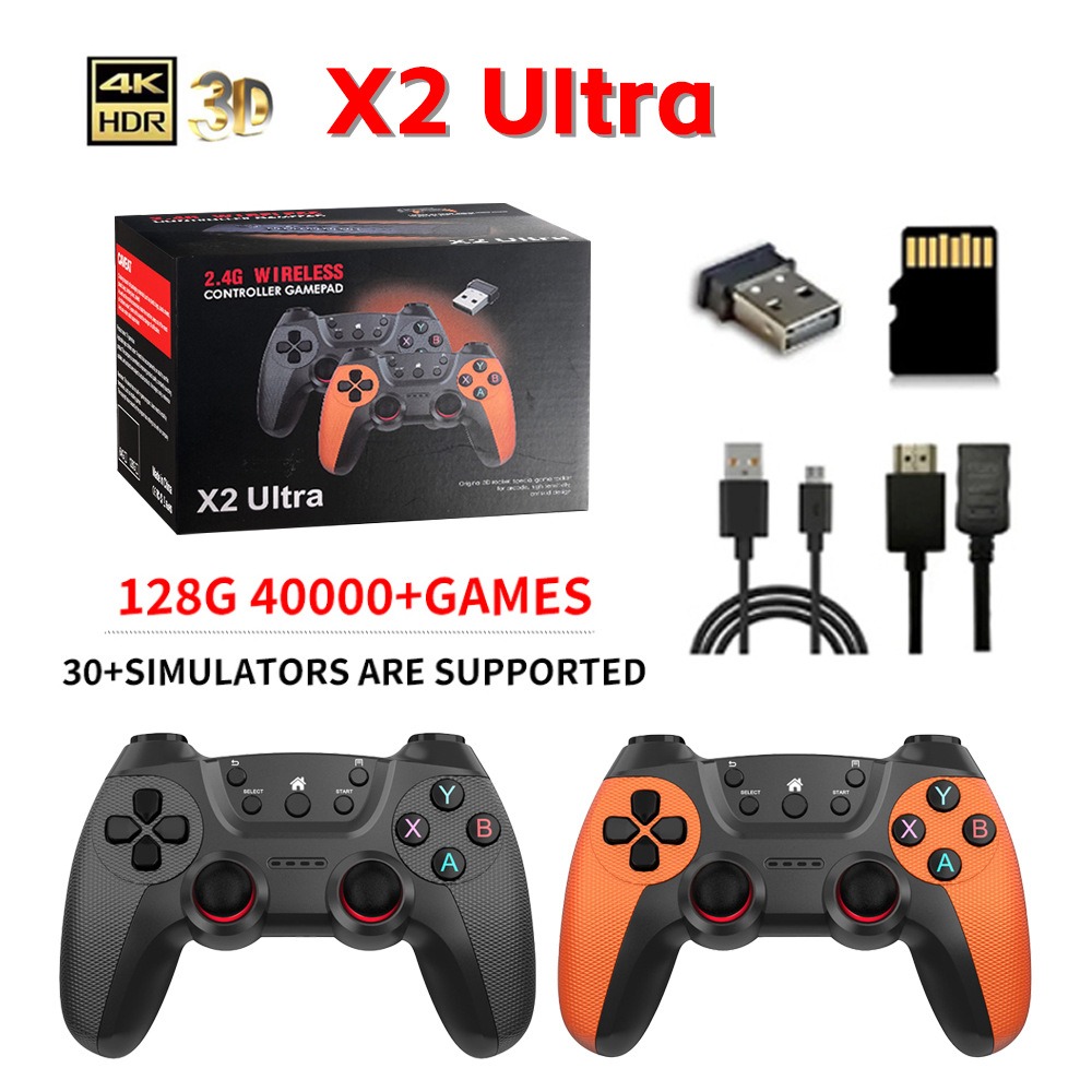 X2 울트라 레트로 게임 스틱 4K, HDMI 플러그  - Retro X8 Gaming Console 리뷰 및 가격