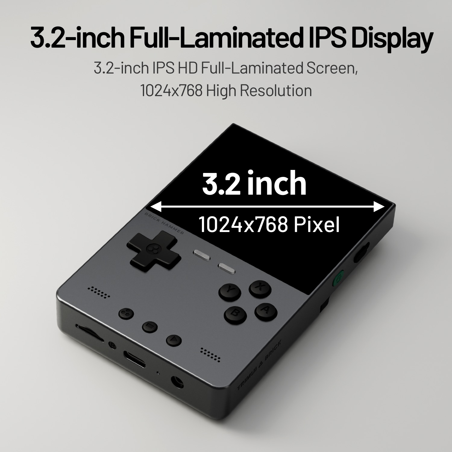 메탈 바디 트리무이 브릭 해머 콘솔 - 3.2인치 울트 - Retro Gaming Kiosk 리뷰 및 가격